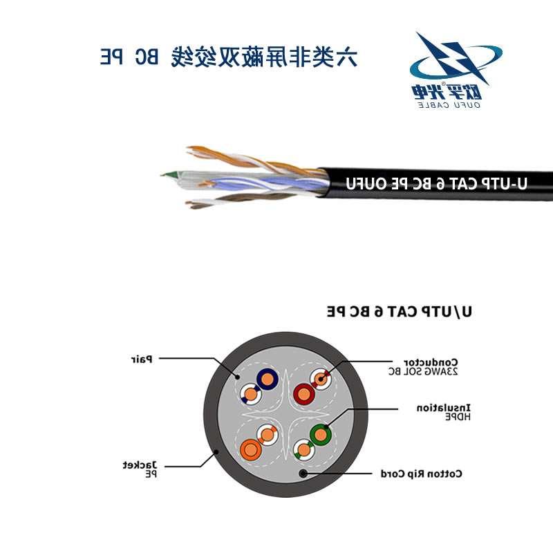 南川区U/UTP6类4对非屏蔽室外电缆(23AWG)