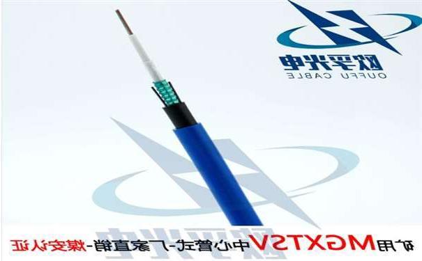 西咸新区欧孚MGXTSV-8B1 矿用单模阻燃光缆G652D纤芯煤安证书