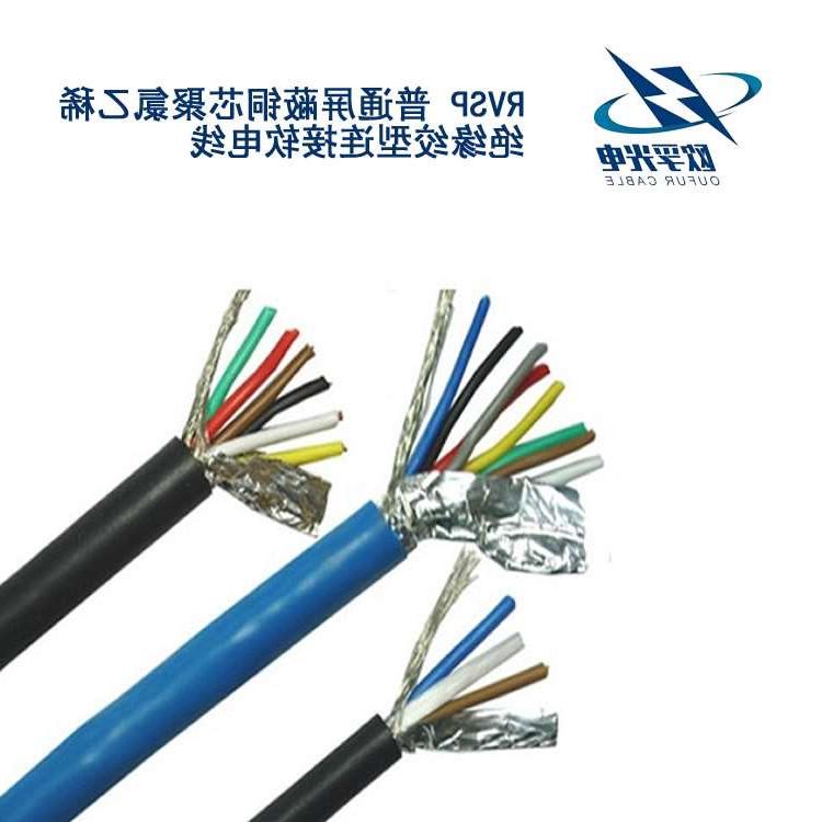 RVSP铜芯聚氯乙烯绝缘屏蔽绞型电缆